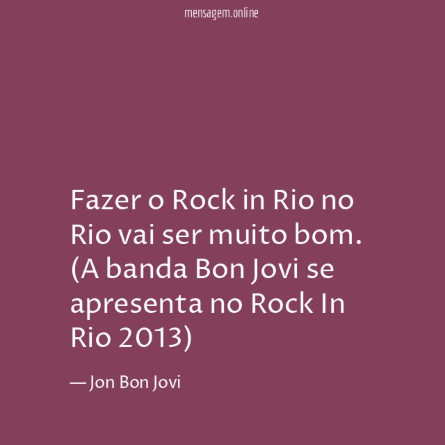Vai ser Muito Bom