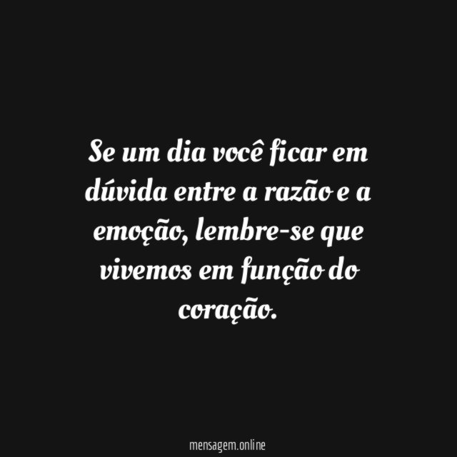 Razão e emoção