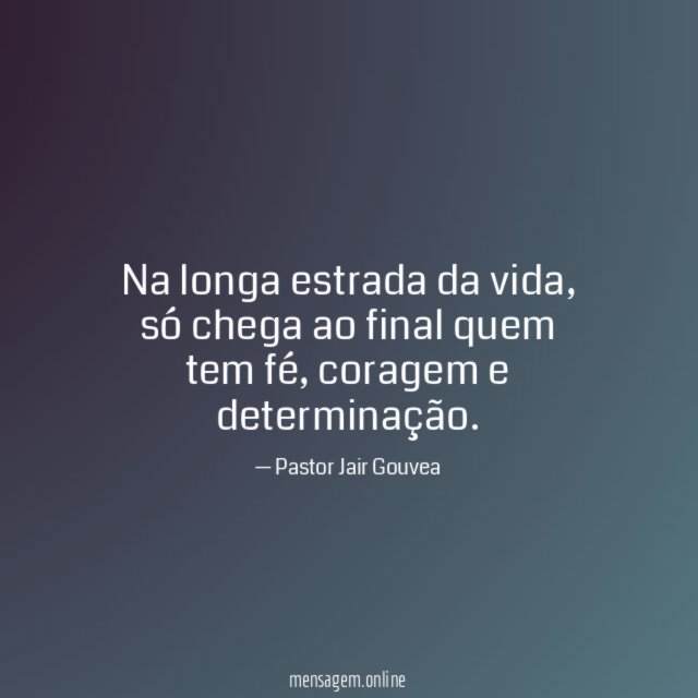 Na longa estrada da vida