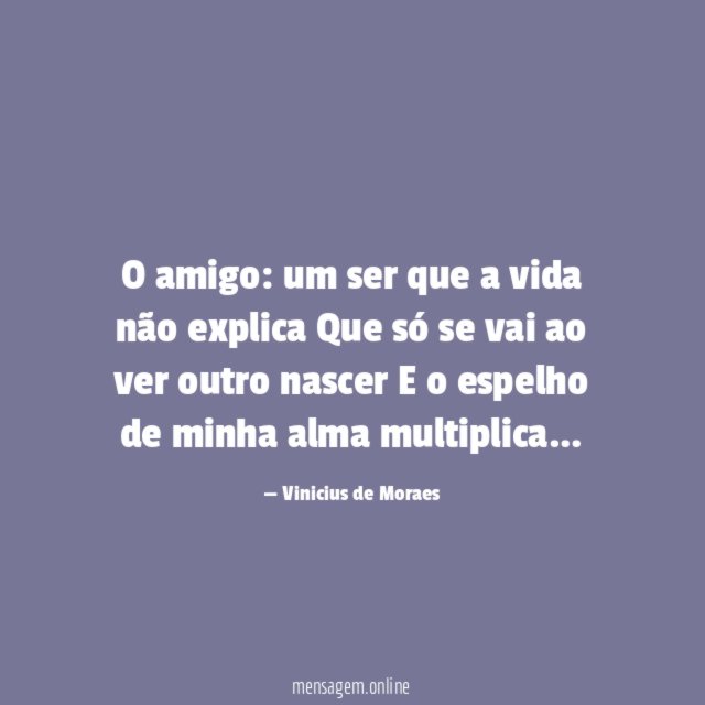 Um ser que não se explica