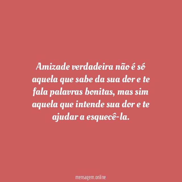 Amizade Verdadeira