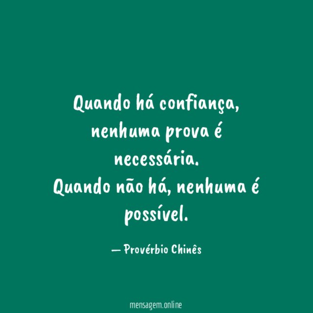Confiança