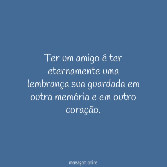 Ter um amigo