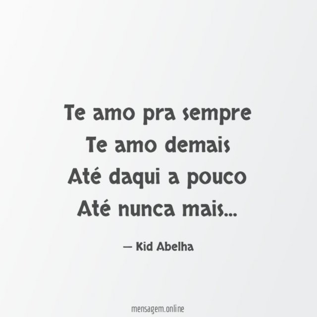 Te Amo Pra Sempre