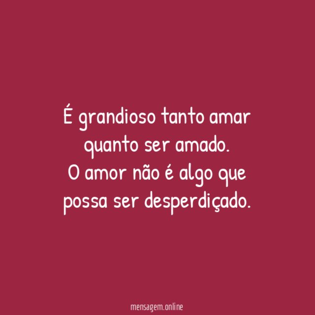Cultive o amor