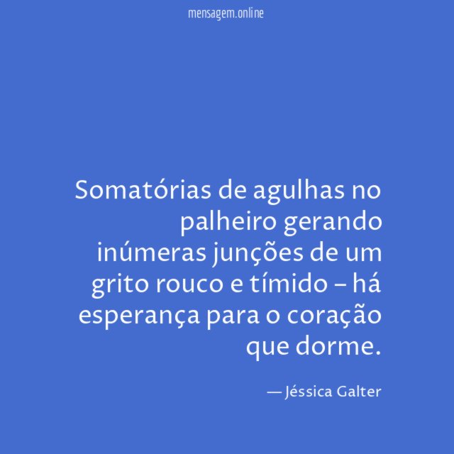 Um coração que dorme