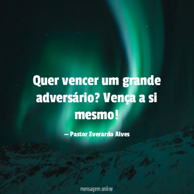 Quer vencer um grande adversário