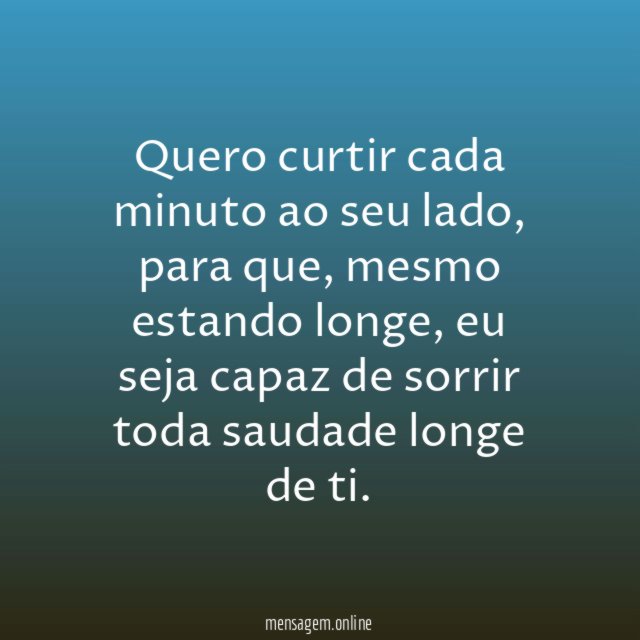 Saudade boa