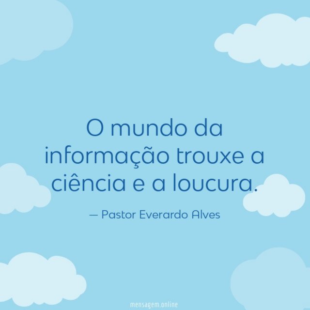 O mundo da informação trouxe a ciência e a loucura