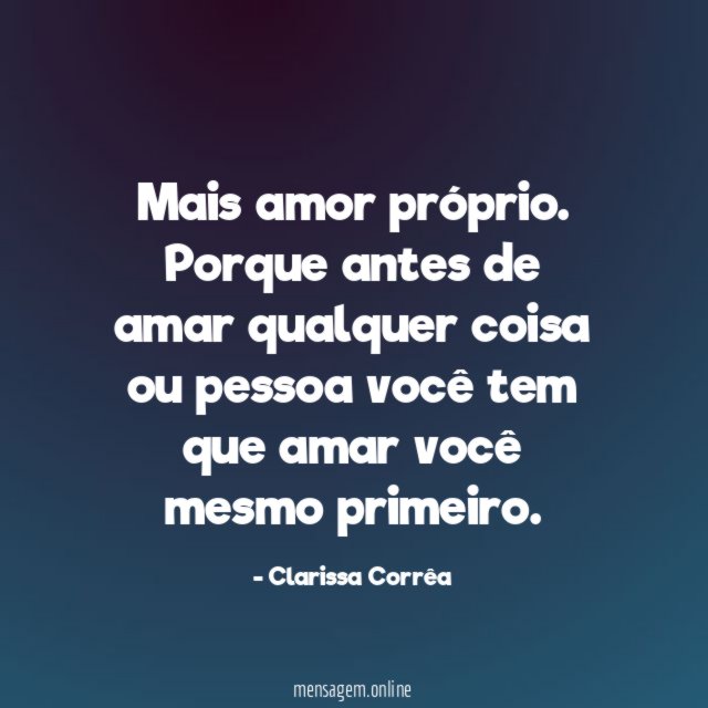 Amor Próprio