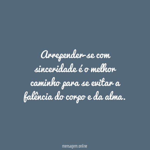 É o melhor caminho