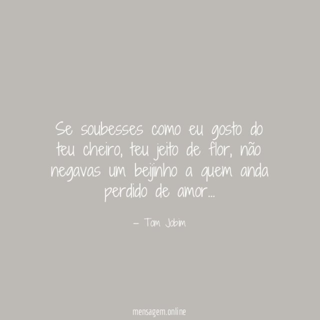 Não negavas
