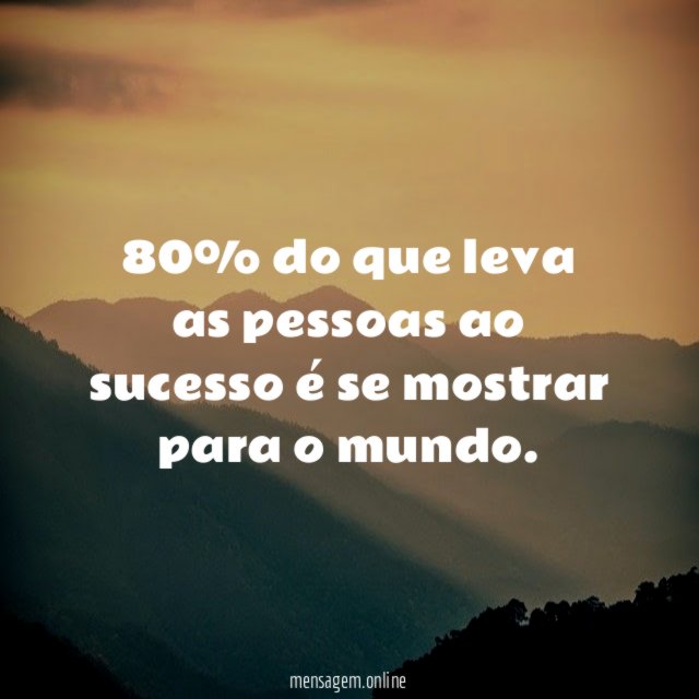 Mostrar para o mundo