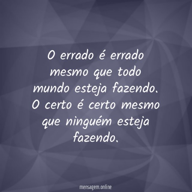 Certo e errado