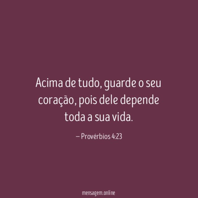 Acima de tudo
