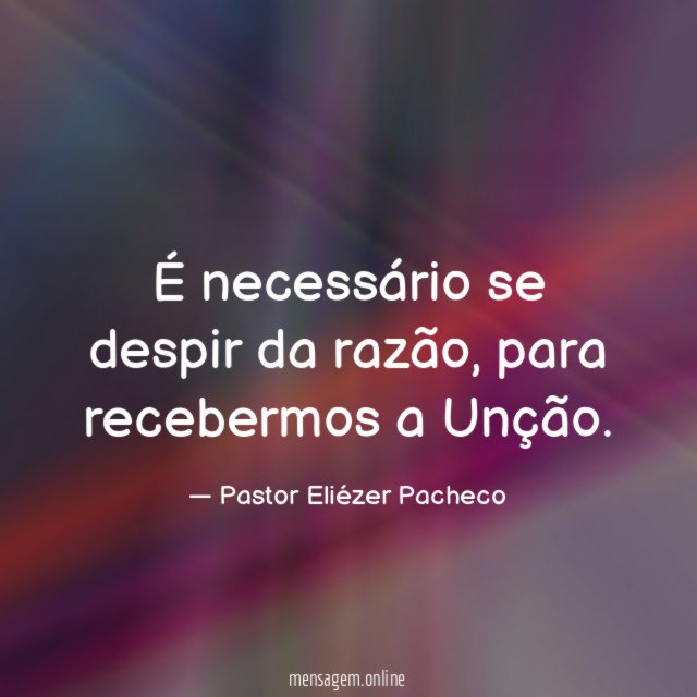 É necessário se despir da razão