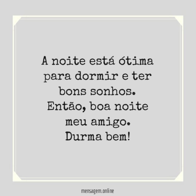 Bons Sonhos