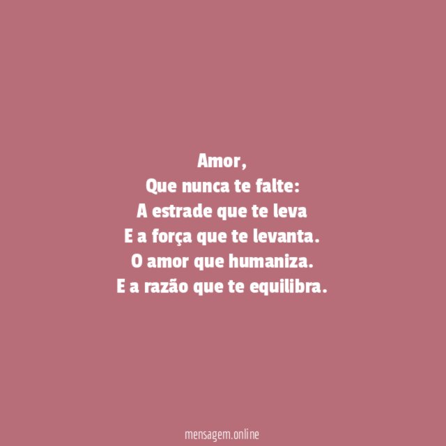 Siga com amor
