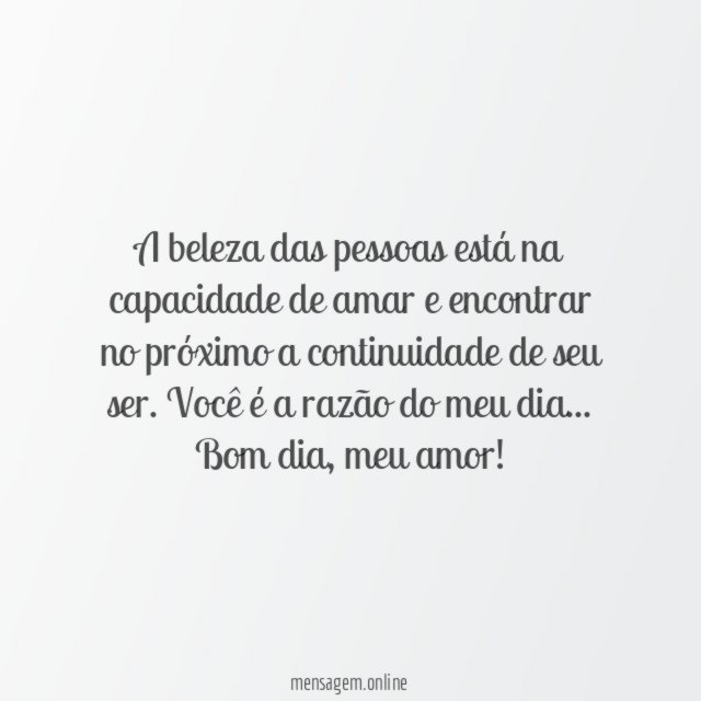 A beleza de amar
