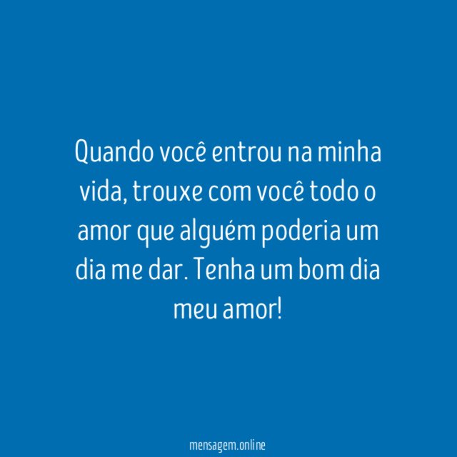 Entrar na minha vida