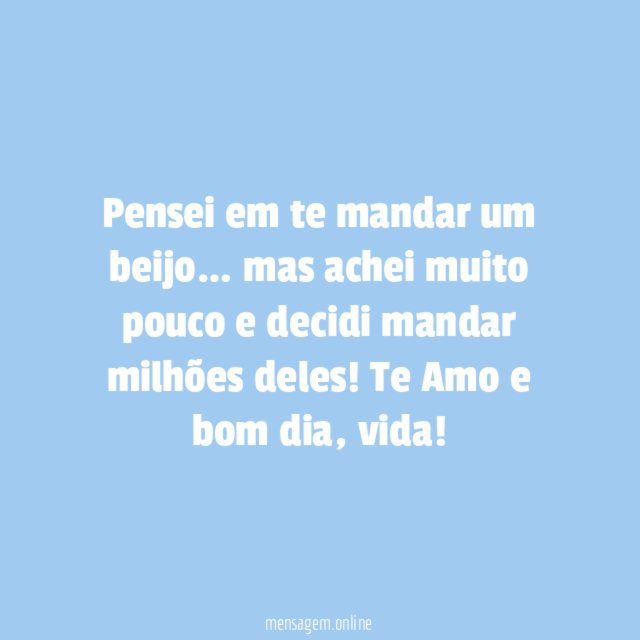 Minha vida