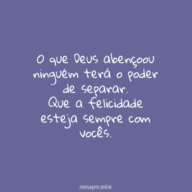 Deus abençoou