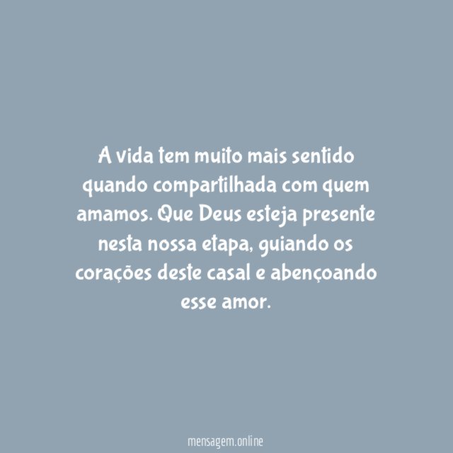 A vida tem mais sentindo com quem amamos