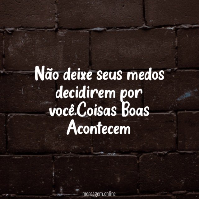 Decida você mesmo