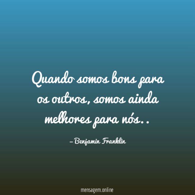 Com os outros