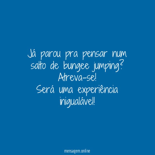 Pratique um Esporte Radical