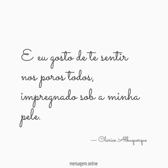 Impregnando a pele