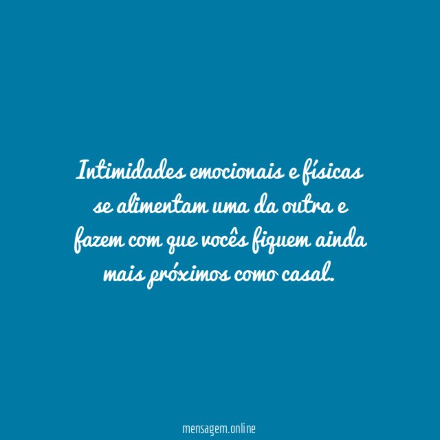 Intimidade