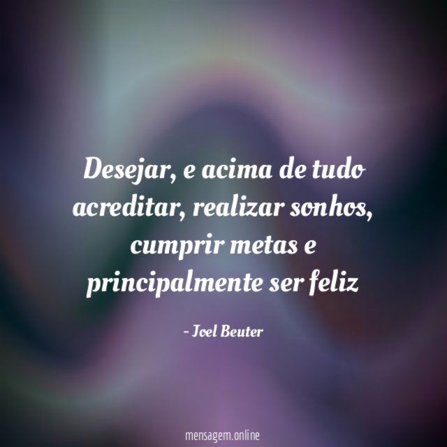 Desejar