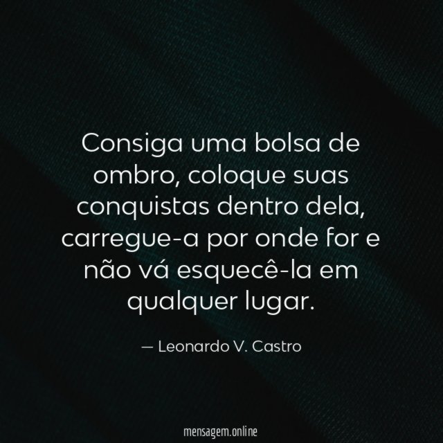 Consiga uma bolsa de ombro