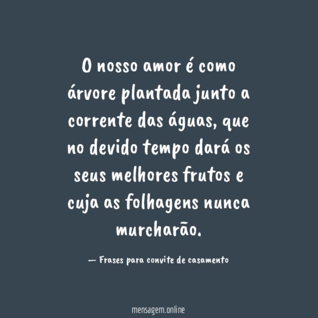 Nosso Amor é…