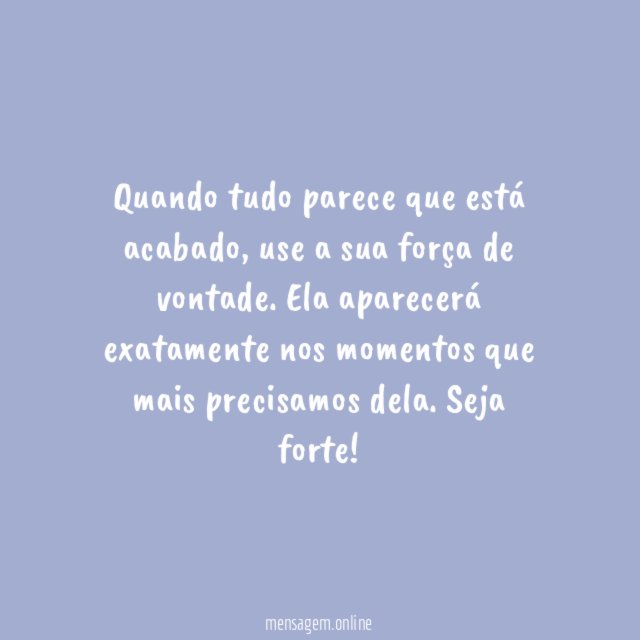 Força de vontade