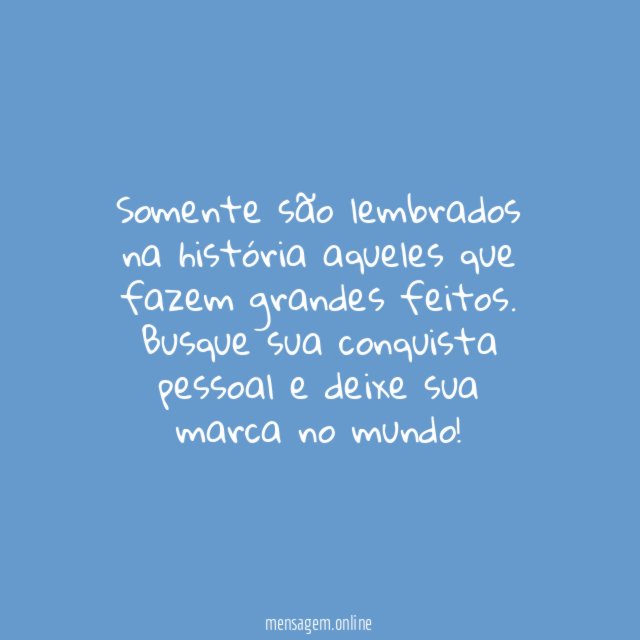 Lembranças