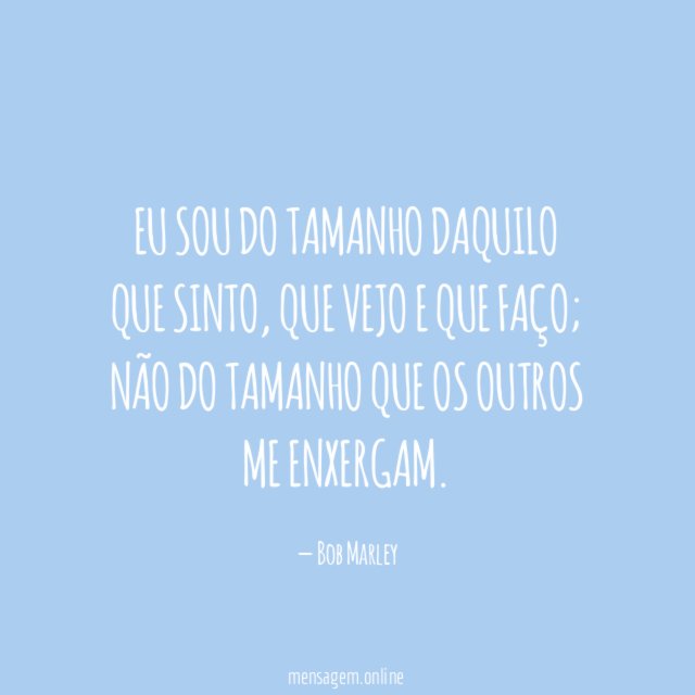Meu tamanho