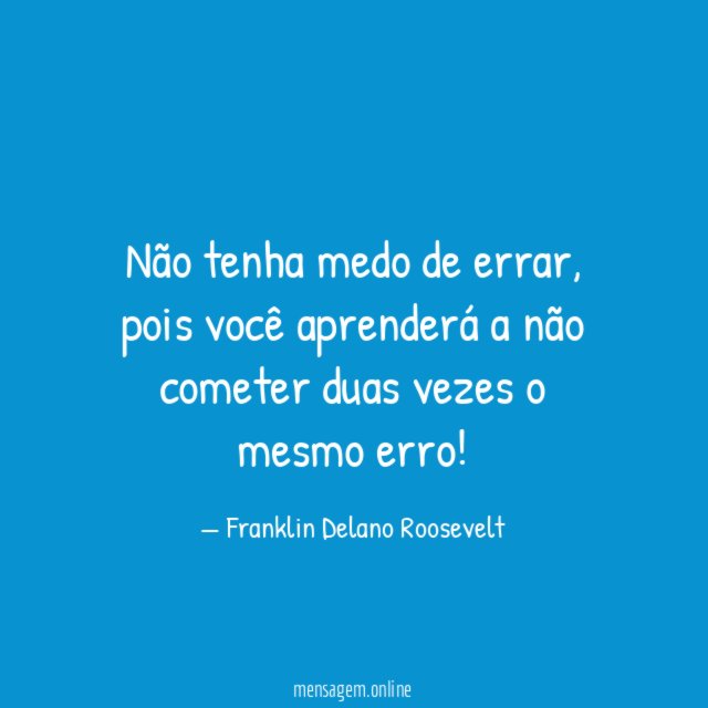 Mesmo erro