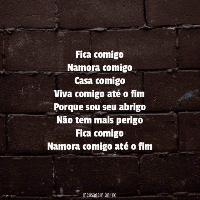 Até o fim…