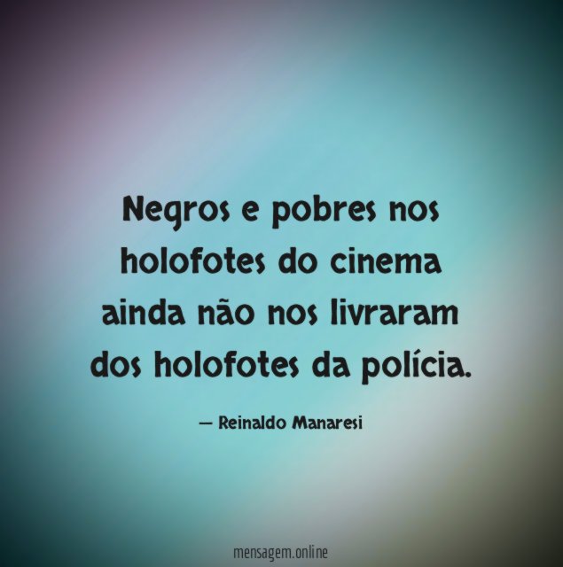 Negros e pobres nos holofotes do cinema ainda