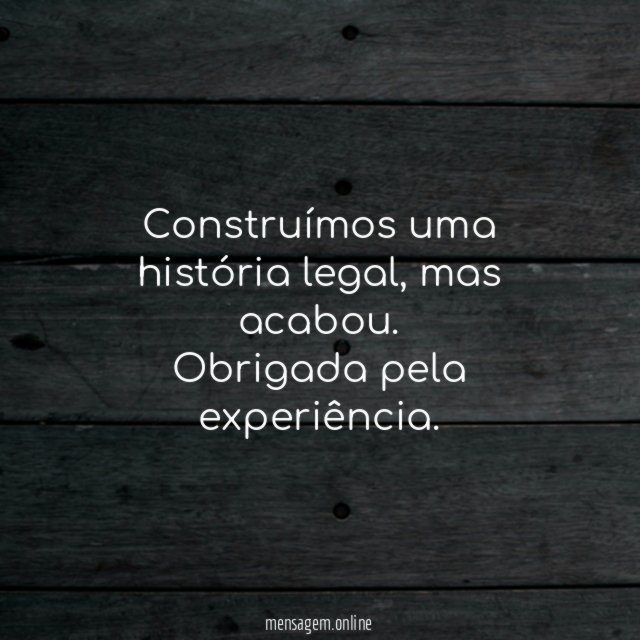 Passou!