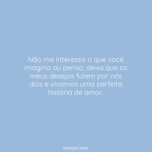 Perfeita história de amor