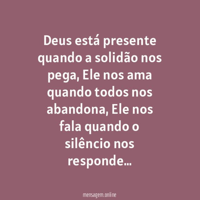 Deus nos ama