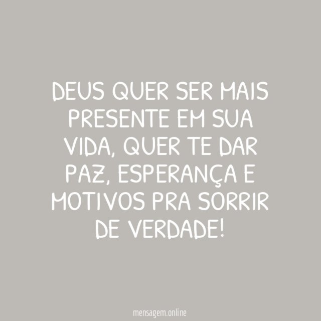 Motivos para sorrir