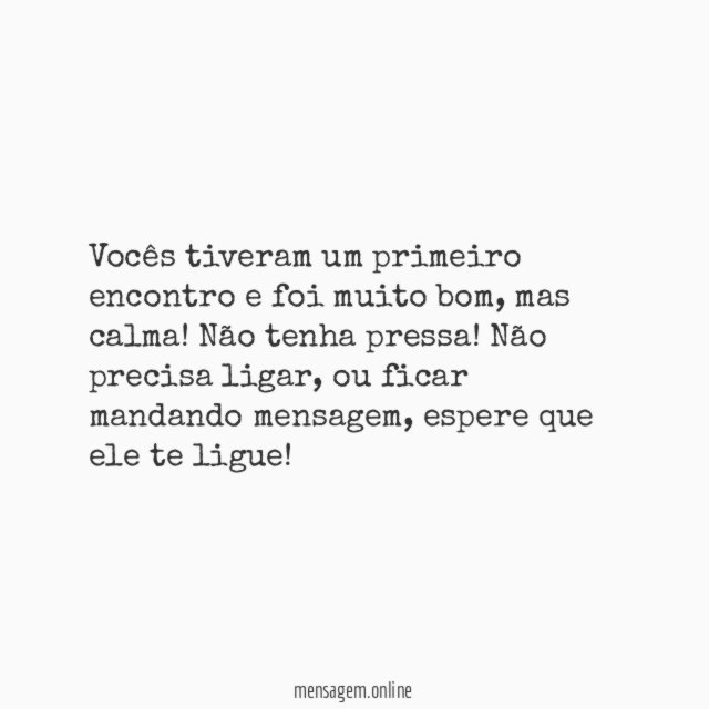 Sem pressa