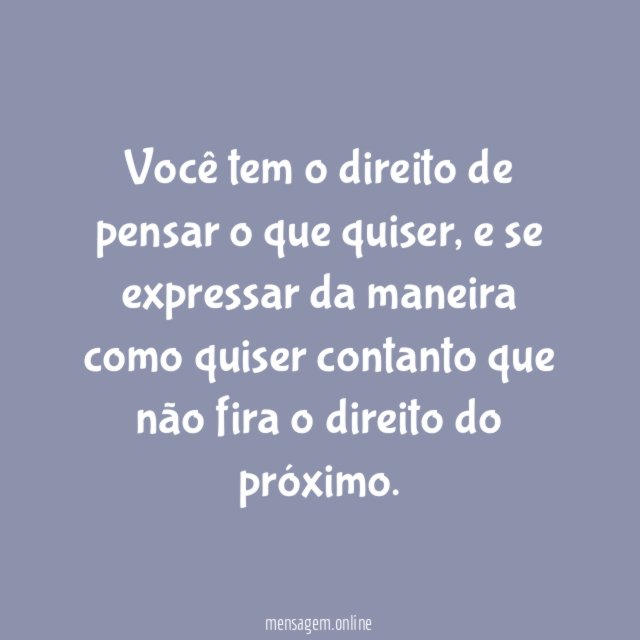 Liberdade de expressão