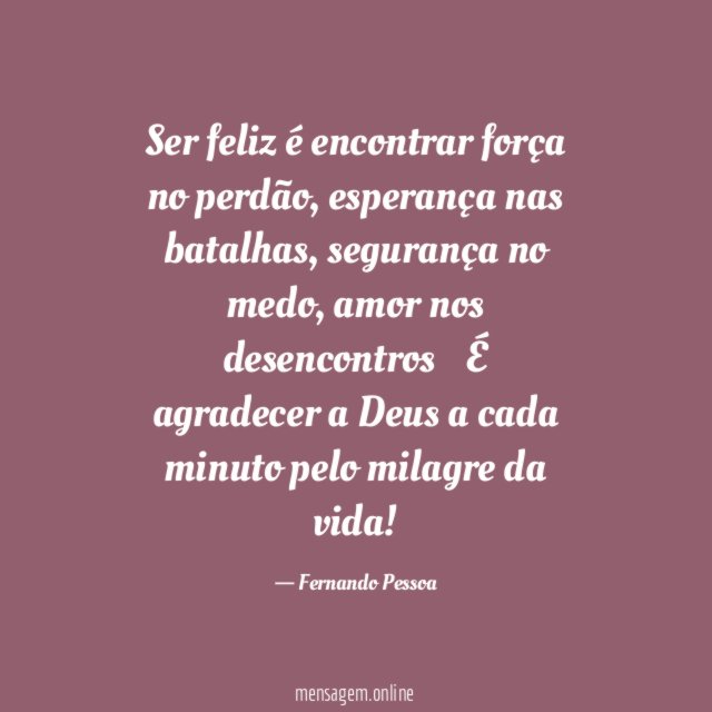Ser feliz
