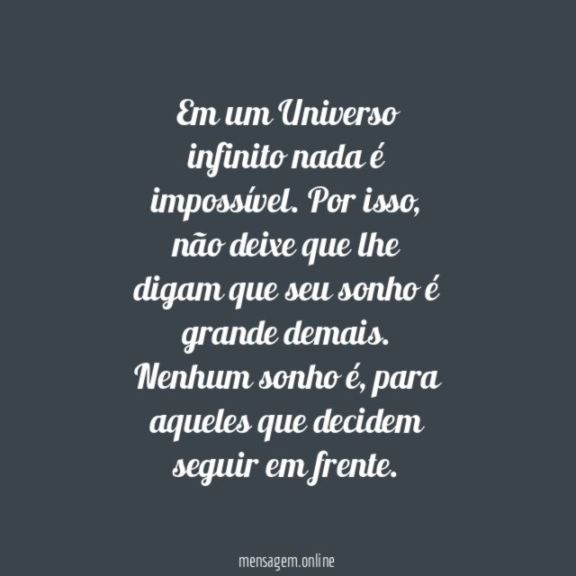 Siga em frente