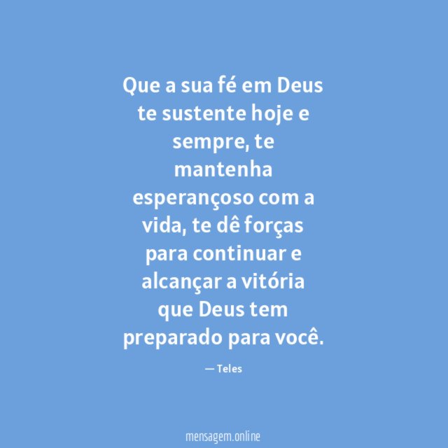 Fé em Deus